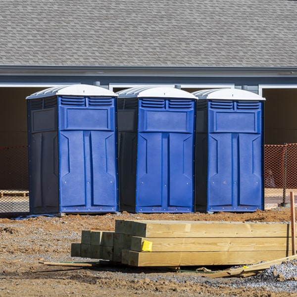 do you offer hand sanitizer dispensers inside the porta potties in Cooter